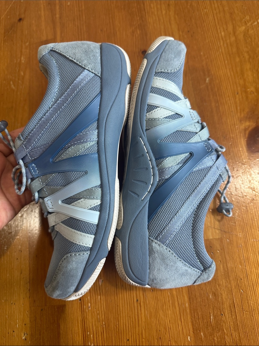 Dansko Men's Lace-Up Walking Sneakers in Blue - Picture 9 of 10